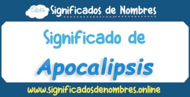 Significado de Apocalipsis