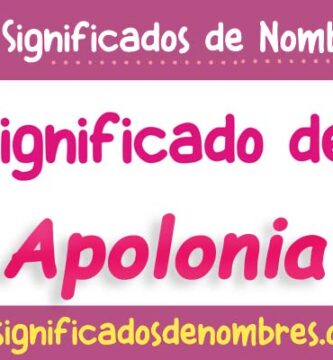 Significado de Apolonia