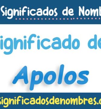 Significado de Apolos