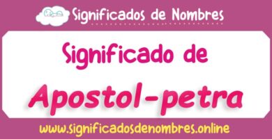 Significado de Apostol Petra