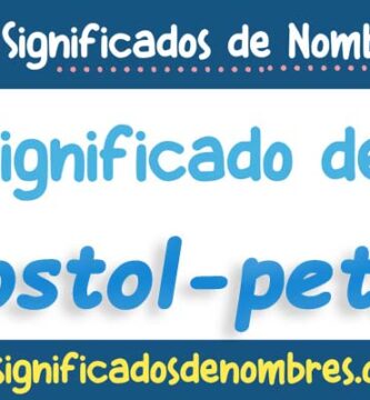 Significado de Apostol Petrus