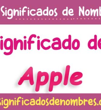 Significado de Apple