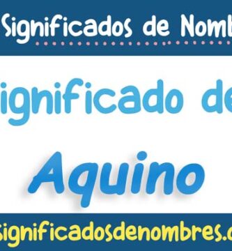 Significado de Aquino