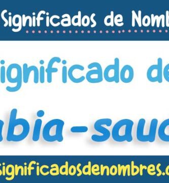 Significado de Arabia Saudita