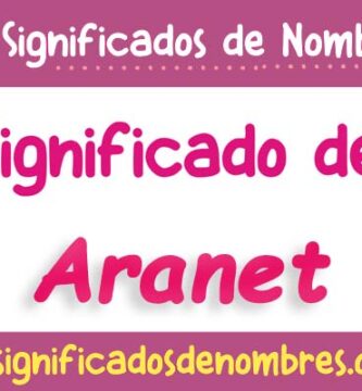Significado de Aranet