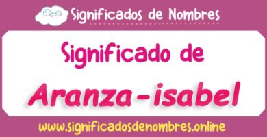 Significado de Aranza Isabel