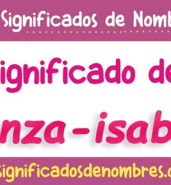 Significado de Aranza Isabella
