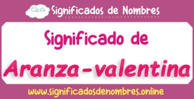 Significado de Aranza Valentina