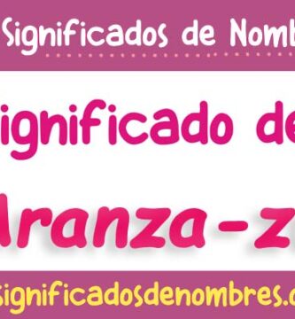 Significado de Aranza Zu