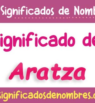 Significado de Aratza