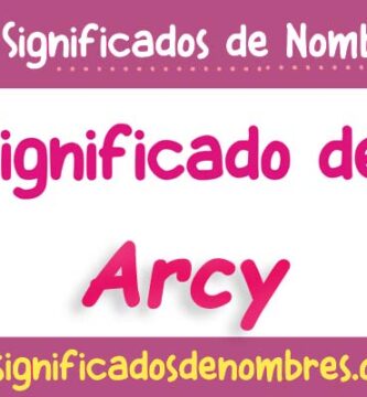 Significado de Arcy