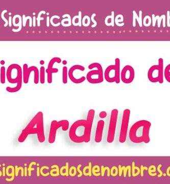 Significado de Ardilla