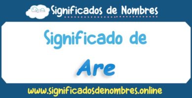 Significado de Are