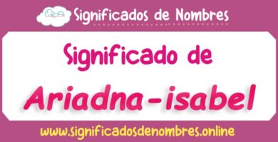 Significado de Ariadna Isabel
