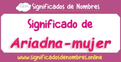 Significado de Ariadna Mujer