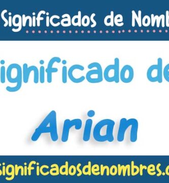 Significado de Arian