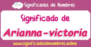 Significado de Arianna Victoria