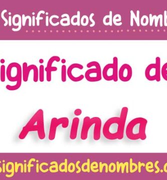 Significado de Arinda