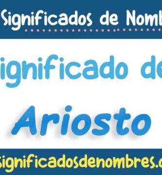 Significado de Ariosto