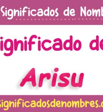 Significado de Arisu