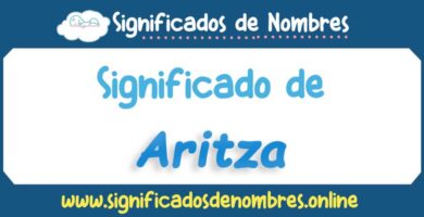 Significado de Aritza