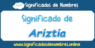 Significado de Ariztia