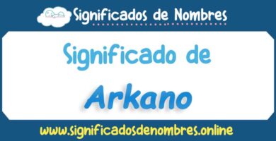 Significado de Arkano