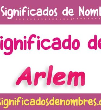 Significado de Arlem
