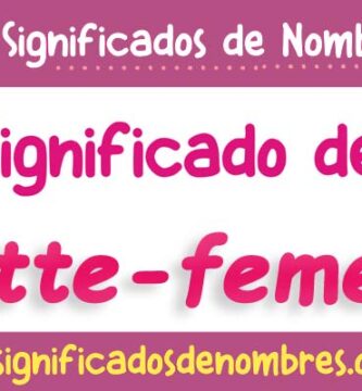 Significado de Arlette Femenino