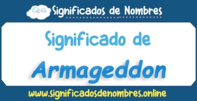 Significado de Armageddon