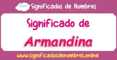 Significado de Armandina