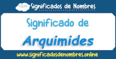 Significado de Arquimides