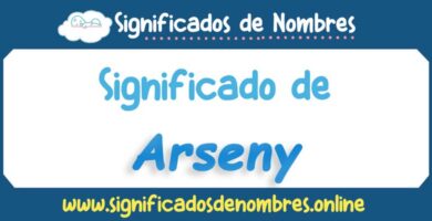 Significado de Arseny