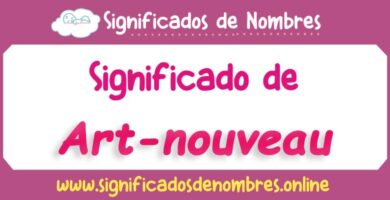 Significado de Art Nouveau