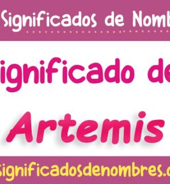 Significado de Artemis