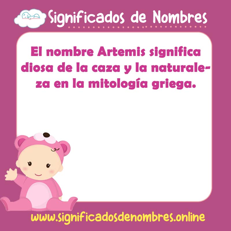 Significado y origen del nombre Artemis