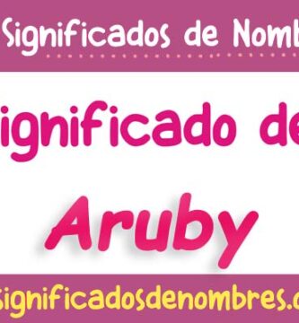 Significado de Aruby