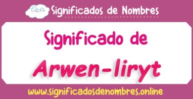 Significado de Arwen Liryt