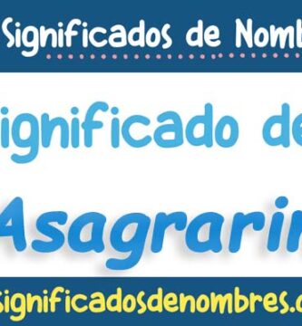 Significado de Asagrarin
