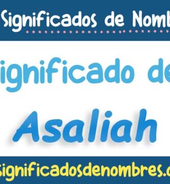 Significado de Asaliah