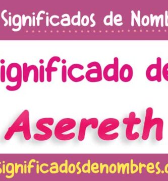 Significado de Asereth