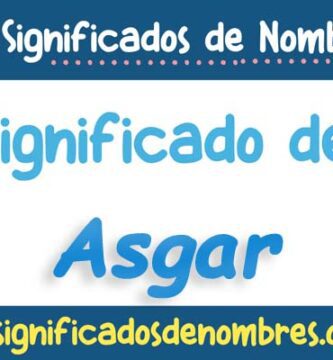 Significado de Asgar