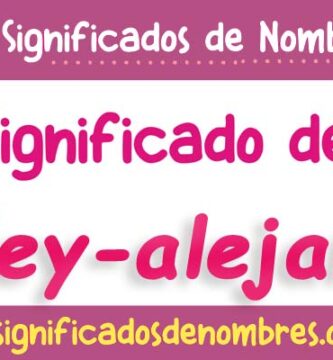 Significado de Ashley Alejandra