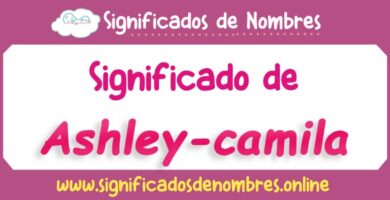 Significado de Ashley Camila