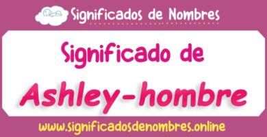 Significado de Ashley Hombre