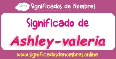 Significado de Ashley Valeria