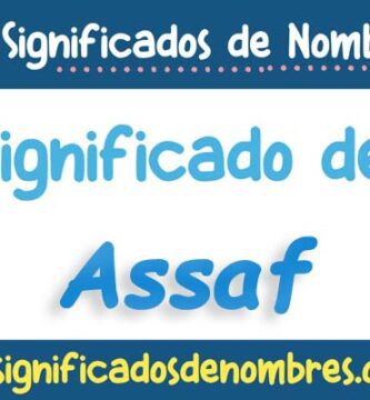 Significado de Assaf