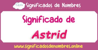 Significado de Astrid