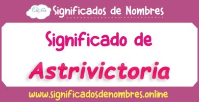 Significado de Astrivictoria