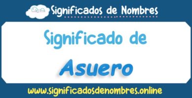 Significado de Asuero